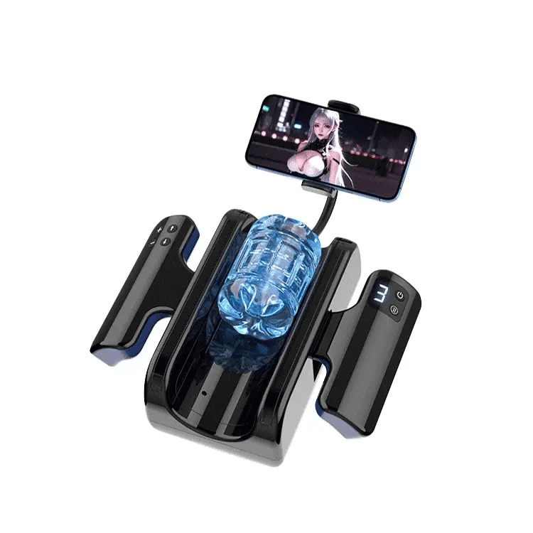 Automatic Handheld Quickshot Stroker Male Masturbator photo 2