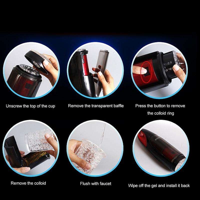 Automatic Telescopic Thrusting Male Masturbator | Male Sex Toy photo 3