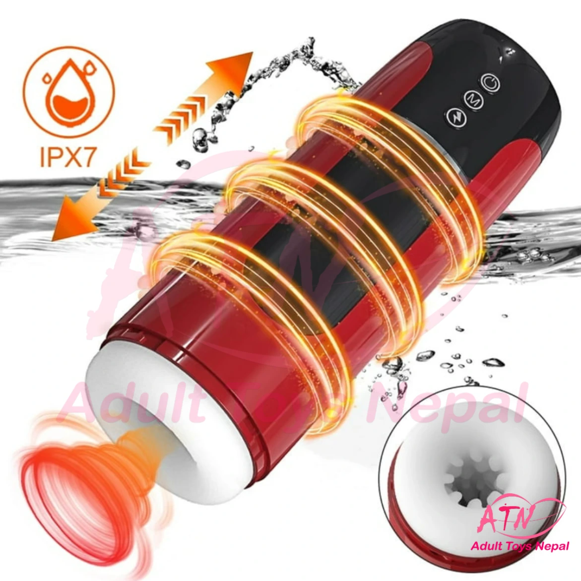 Automatic Thrusting Male Masturbation Cup