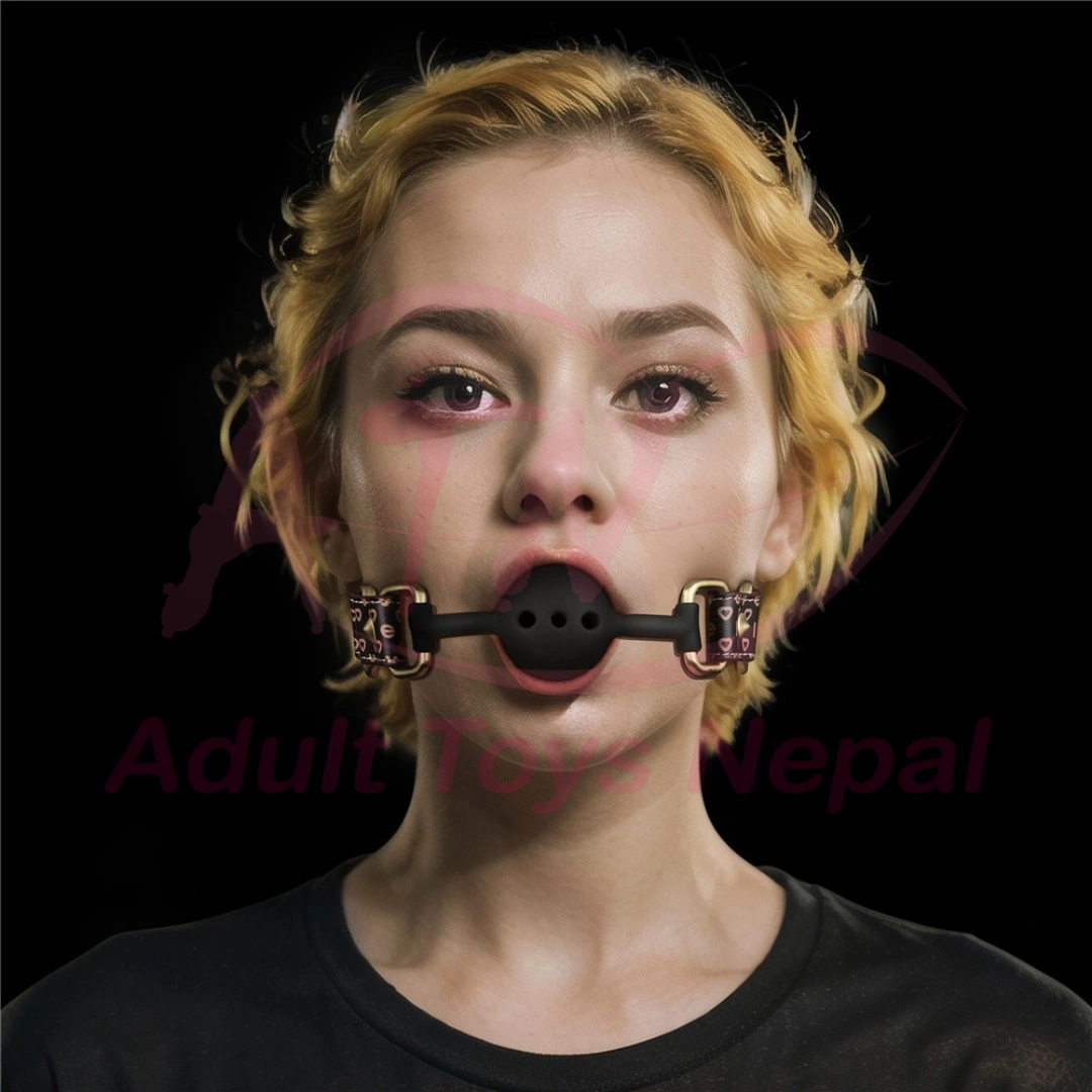 Breathable Ball Gag for BDSM and Bondage Play photo 2
