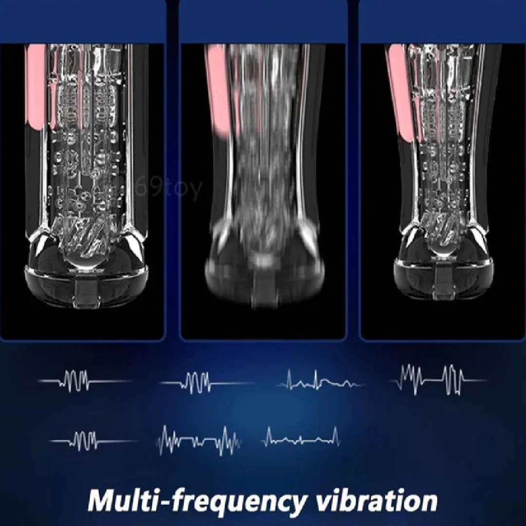 Cool Cup Automatic vibrating Masturbation Cup | Male Sex Toy photo 2