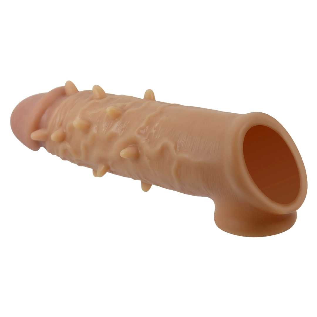 Extra Dotted Penis Sleeve | Spiked Penis Extender photo 3