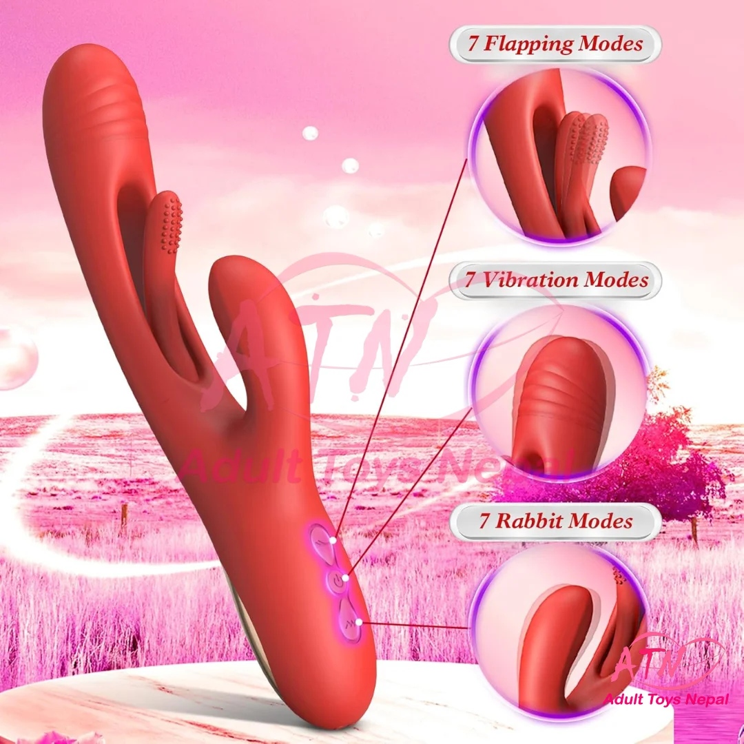 Rabbit G-spot Clitoris Vibrator | Finger-like Tapping Stimulator