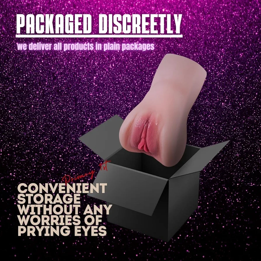 Realistic 3D Pocket Pussy 2 in 1 Male Masturbator photo 3