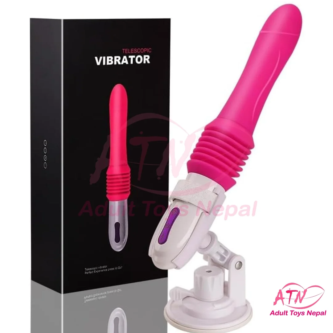 Telescopic Vibrator Automatic Thrusting G-Spot Massager