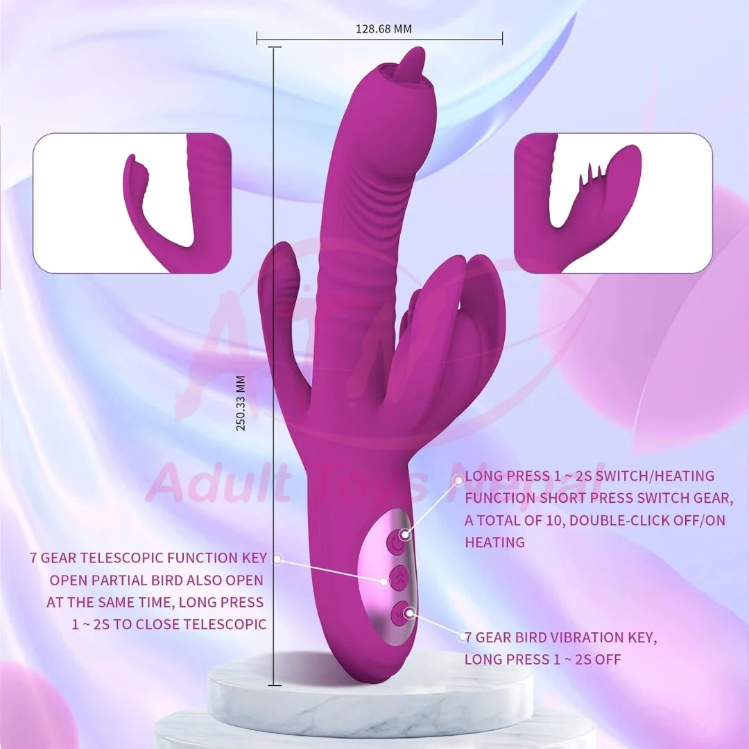 Telescopic Vibrating Rod | Female Vibrator photo 3
