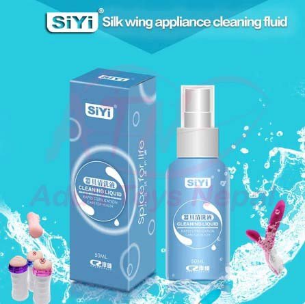 SIYI sex toy cleaning liquid, 50ml spray bottle with box