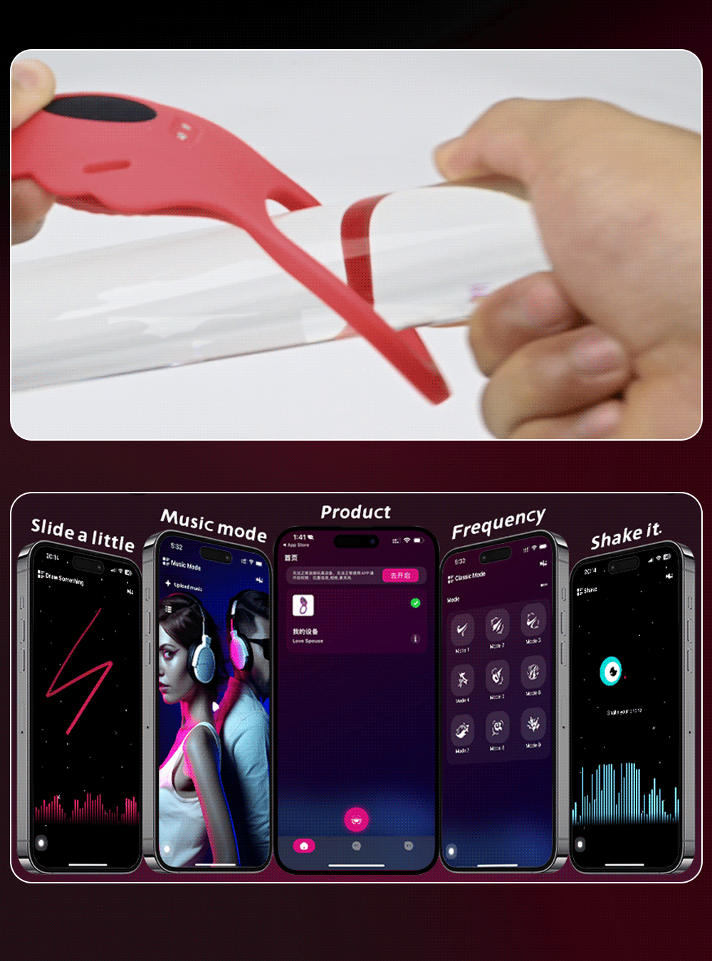 Wearable Panty App Vibrator can be used during intercourse too