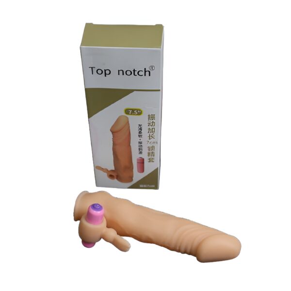 Top notch silicone penis extender adult toys