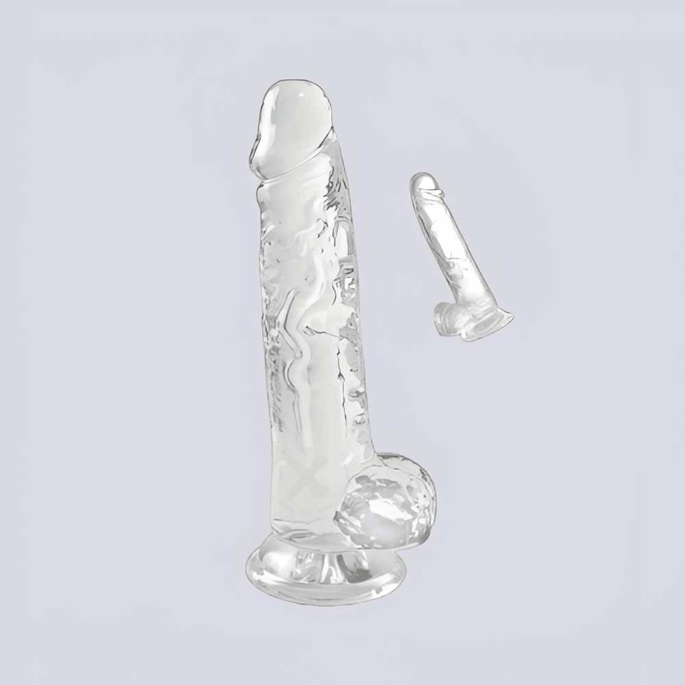 Transparent Dildo Sex Toy for Female