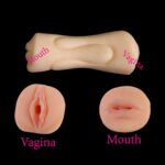 Dual Masturbation Cup Sex Toy for Men