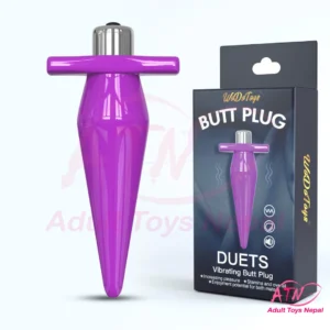 Butt Plug Purple Anal Sex Toy