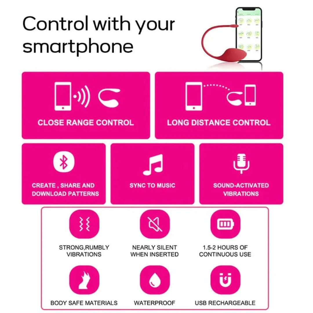 Succubus App Vibration Egg | Bump Organsm