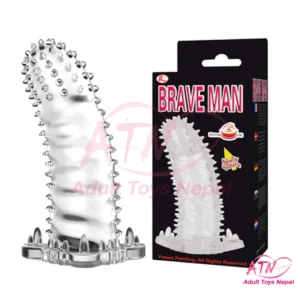 Brave Man Reusable Vibrating Condom