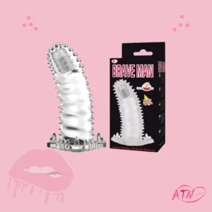 Brave Man Vibrating Sleeve Condom