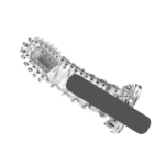 Brave Man Vibrating Sleeve Reusable condom 1