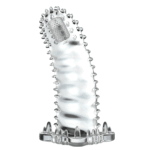 Brave Man Vibrating Sleeve Reusable condom