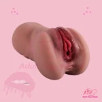 Realistic Pocket Pussy 2 in 1 Male Masturbator