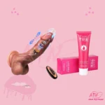 Realistic Thrusting Vibrating Dildo and Simi Lube Combo Offer