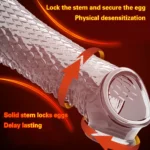 Vibrating Penis Extension Sleeve Reusable Condom 3