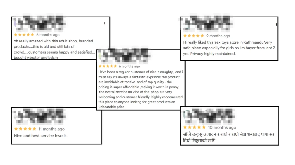 Nice N Naughty Google Customer reviews