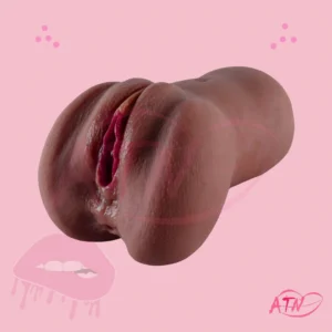 Realistic 3D Pocket Pussy 2 in 1 Male Masturbator
