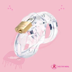 Silicone Mini See-Through Male Chastity Cage