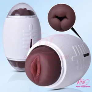 2 in 1 Egg Shaped Masturbator