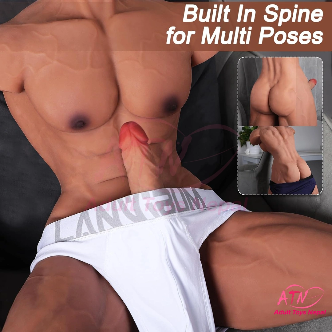 Male Sex Doll with Flexible Huge Dildo 1 (1)