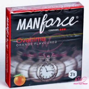 Manforce Orange Flavored Condoms 3s